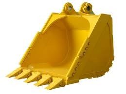 CINA Kuning Kecil Excavator Bucket Untuk Mini Digger, Excavator Suku Cadang pemasok