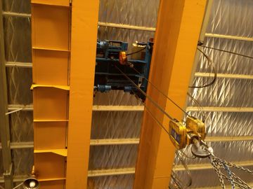 CINA 1500 kg 12,5 Ton Double Girder Crane listrik Hoist untuk industri pertambangan batubara pemasok