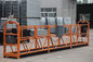 Steel Wire Rope konstruksi ditangguhkan Platform untuk dinding eksternal pemasok