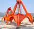 16T tali mekanis Orange Peel ambil 5 m³ batu pasir Loadiing / Steel memo dan bijih pemasok