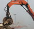 Hidrolik atau Teknik Excavator Orange Peel Grab untuk Penanganan Metal Scrap, Lump Limbah pemasok