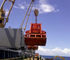 ISO Standard 25T 6 - 12m³ Electro Hydraulic Clamshell Grab untuk Massal Pembawa Kapal Derek pemasok