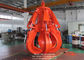 10T Electro Hydraulic Orange Peel Derek Grabs Untuk Scrap Steel Efisiensi Tinggi pemasok