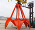 16T tali mekanis Orange Peel ambil 5 m³ batu pasir Loadiing / Steel memo dan bijih pemasok